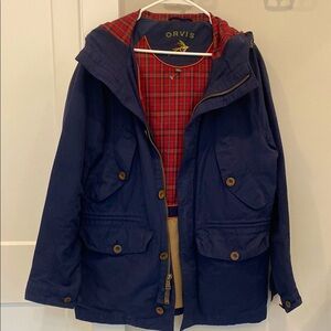 Mens Waterproof Orvis Flyfishing Plaid Lined Jacket